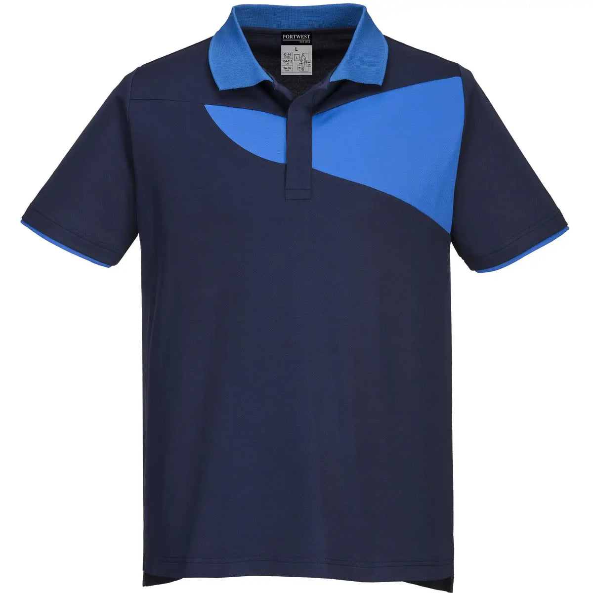 Portwest PW210 PW2 Polo-Shirt – marine/royal