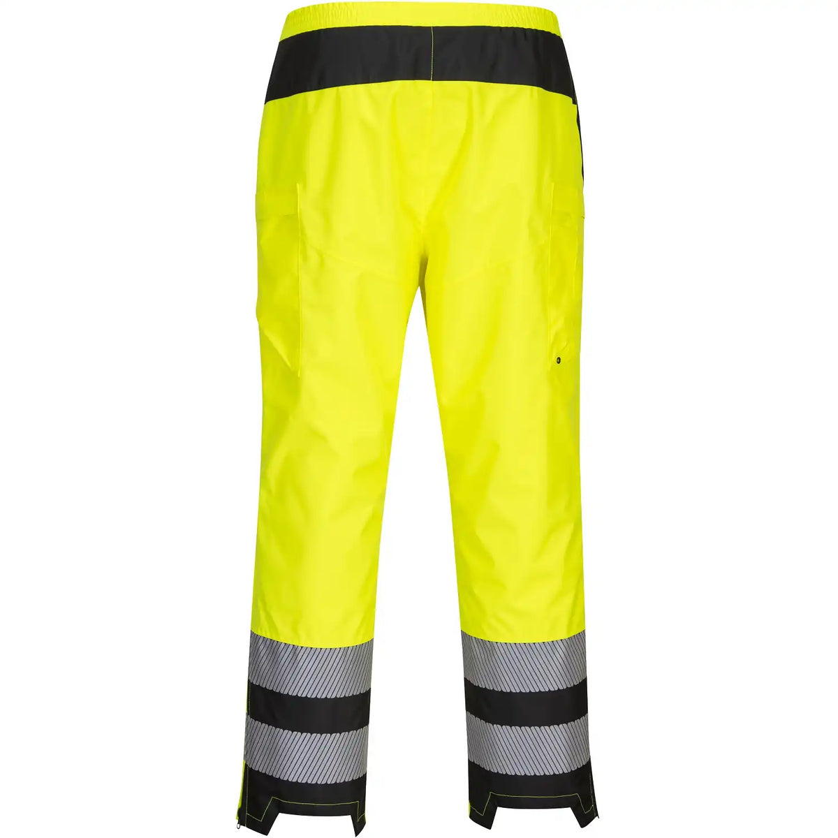Portwest Damen PW386 PW3 Warnschutz Regenhose – gelb/schwarz