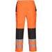 Portwest Damen PW386 PW3 Warnschutz Regenhose – orange/schwarz