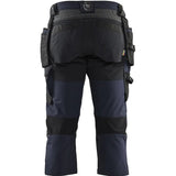 Blåkläder 1521 Stretch Handwerker-Piratenhose – marine/schwarz