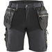 Blåkläder 1598 Handwerker-Shorts – grau/schwarz