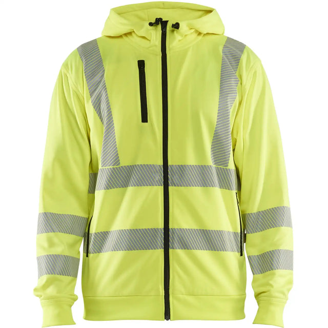 Blåkläder Kl. 3 3565 Warnschutz Kapuzen-Sweatjacke – gelb