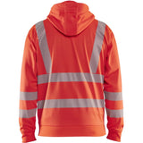 Blåkläder Kl. 3 3565 Warnschutz Kapuzen-Sweatjacke – rot