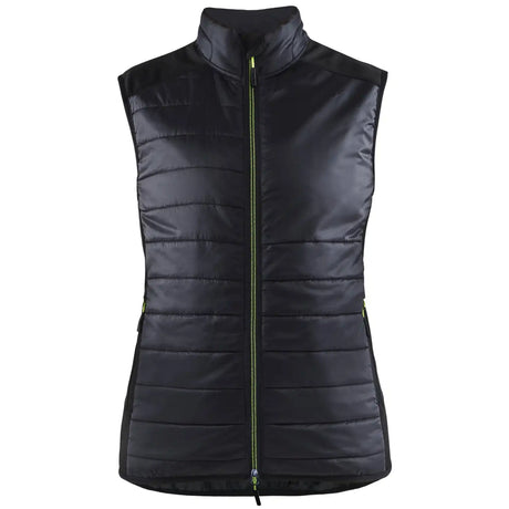 Blåkläder Damen 3864 Unite Steppweste – schwarz/gelb