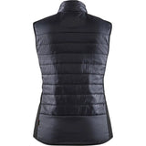 Blåkläder Damen 3864 Unite Steppweste – schwarz/rot