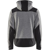 Blåkläder 5940 Strickjacke – grau-melange/schwarz