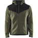 Blåkläder 5940 Strickjacke – herbstgrün/schwarz
