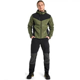 Blåkläder 5940 Strickjacke – herbstgrün/schwarz
