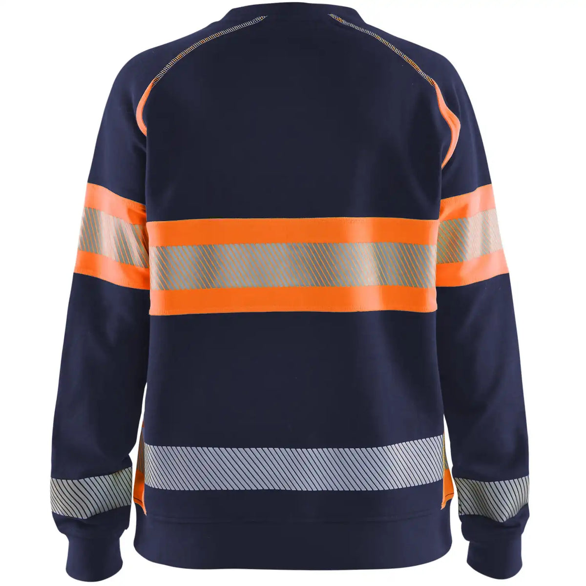 Blåkläder Damen 3409 Warnschutz Sweatshirt – marine/orange