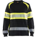 Blåkläder Damen 3409 Warnschutz Sweatshirt – schwarz/gelb