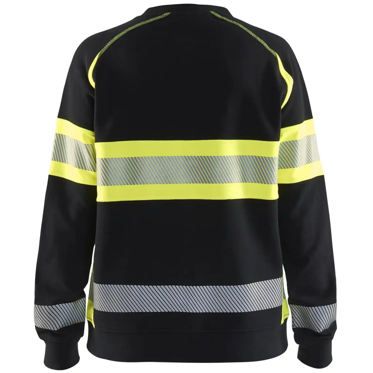 Blåkläder Damen 3409 Warnschutz Sweatshirt – schwarz/gelb