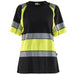 Blåkläder Damen 3410 Warnschutz T-Shirt – schwarz/gelb