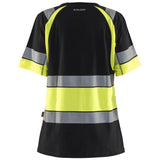 Blåkläder Damen 3410 Warnschutz T-Shirt – schwarz/gelb