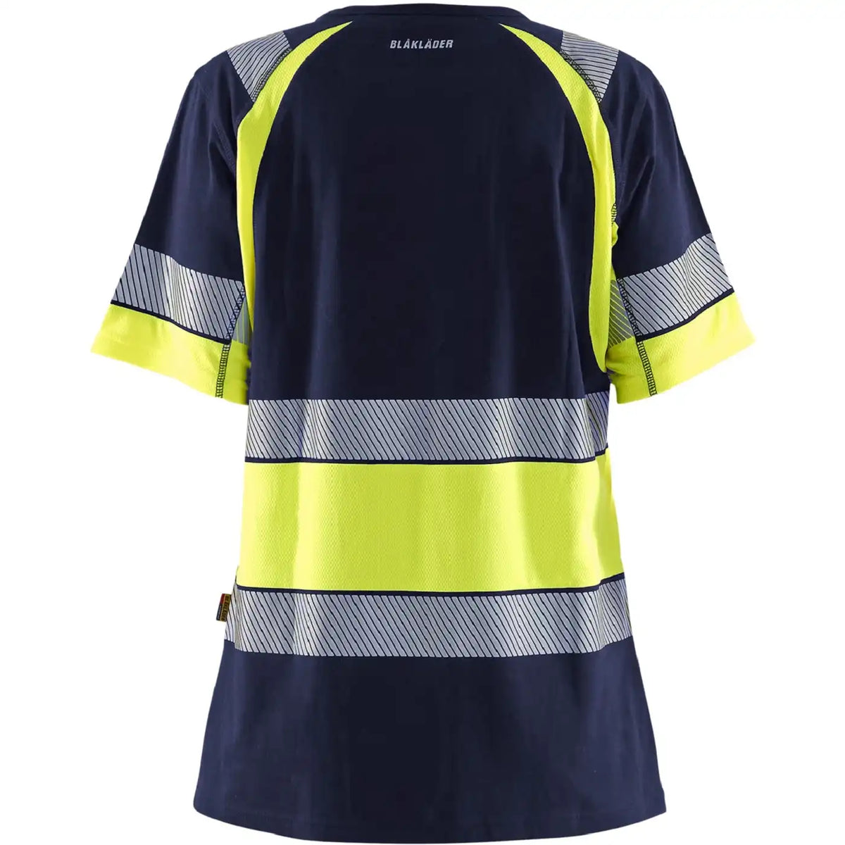 Blåkläder Damen 3410 Warnschutz T-Shirt – marine/gelb