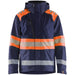 Blåkläder 4420 Warnschutz Regenjacke Kl. 1 – marine/orange