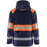 Blåkläder 4420 Warnschutz Regenjacke Kl. 1 – marine/orange