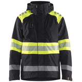 Blåkläder 4420 Warnschutz Regenjacke Kl. 1 – schwarz/gelb