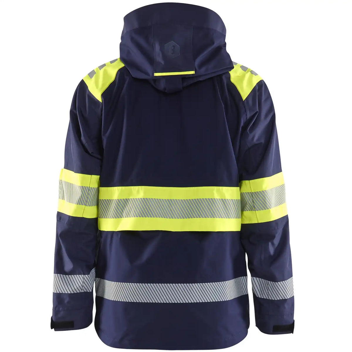 Blåkläder 4420 Warnschutz Regenjacke Kl. 1 – marine/gelb