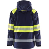 Blåkläder 4420 Warnschutz Regenjacke Kl. 1 – marine/gelb