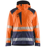 Blåkläder 4435 Warnschutz Regenjacke Kl. 3 – orange/marine