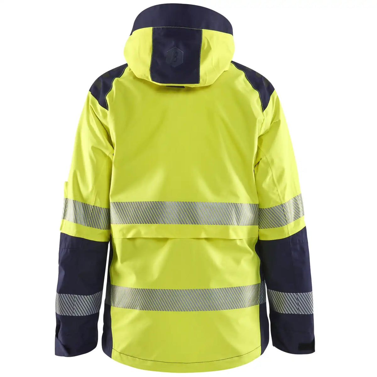 Blåkläder Damen 4436 Warnschutz Regenjacke Kl. 2 – gelb/marine