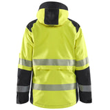 Blåkläder Damen 4436 Warnschutz Regenjacke Kl. 2 – gelb/schwarz