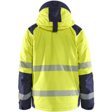 Blåkläder 4455 Warnschutz Winterjacke Kl. 3 – gelb/marine