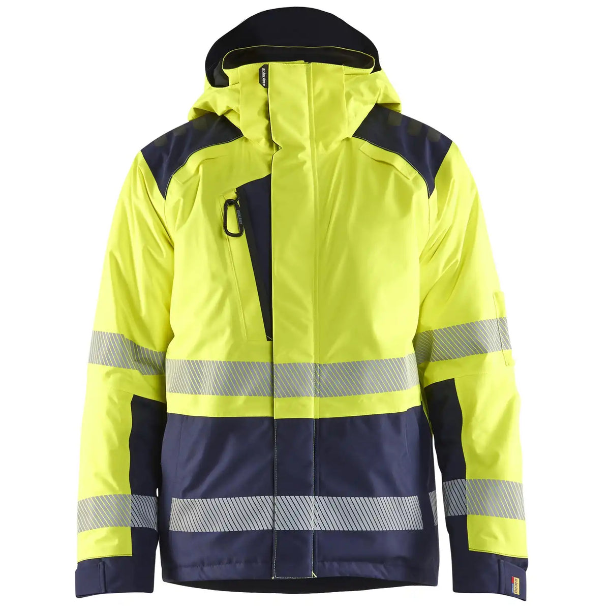Blåkläder 4455 Warnschutz Winterjacke Kl. 3 – gelb/marine