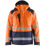 Blåkläder 4455 Warnschutz Winterjacke Kl. 3 – orange/marine