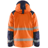 Blåkläder 4455 Warnschutz Winterjacke Kl. 3 – orange/marine