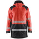Blåkläder 4457 Warnschutz Winterparka Kl. 3 – rot/schwarz