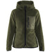 Blåkläder Damen 4727 Faserpelz-Kapuzenjacke – herbstgrün