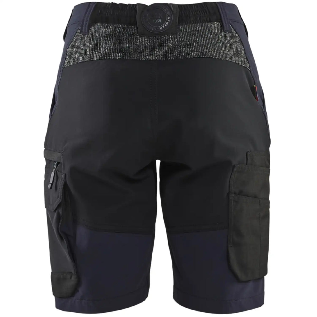 Blåkläder Damen 7123 Stretch Service-Shorts – dunkelmarine/schwarz