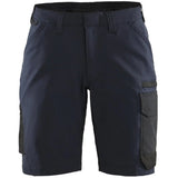 Blåkläder Damen 7123 Stretch Service-Shorts – dunkelmarine/schwarz