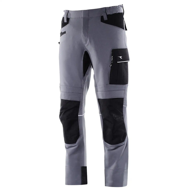 Diadora Carbon Performance Stretch Bundhose – stahlgrau