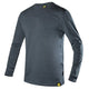Diadora ML Mono Organic Gots Langarmshirt – blau