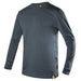 Diadora ML Mono Organic Gots Langarmshirt – blau