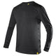 Diadora ML Mono Organic Gots Langarmshirt – schwarz