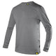 Diadora ML Mono Organic Gots Langarmshirt – grau