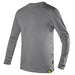 Diadora ML Mono Organic Gots Langarmshirt – grau