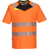 Portwest DX413 DX4 Warnschutz T-Shirt – orange/schwarz