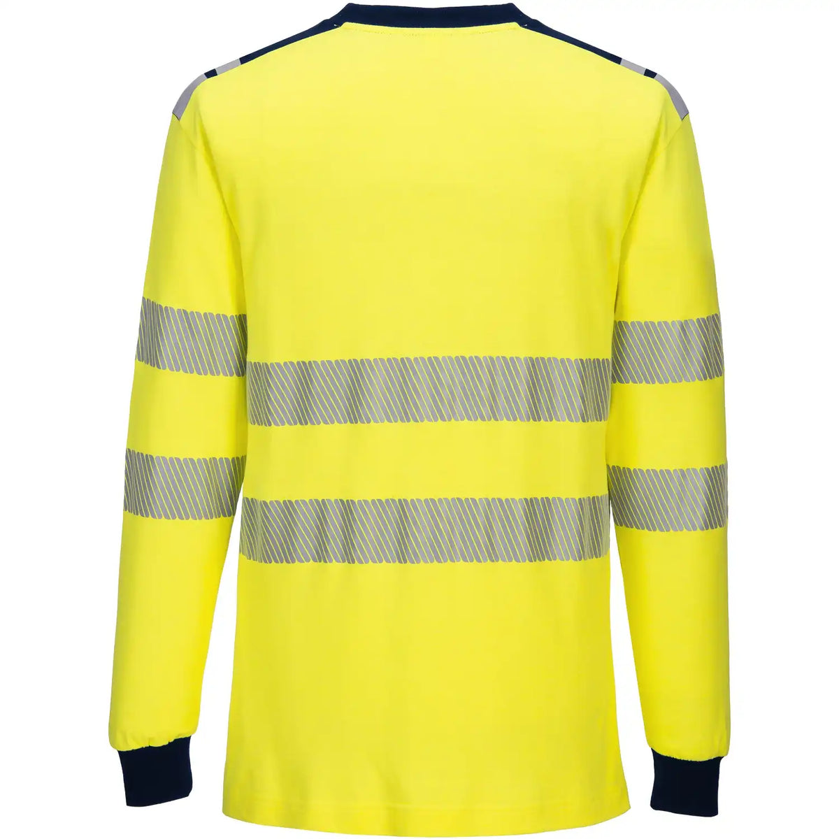 Portwest FR701 WX3 FR Multinorm Langarmshirt – gelb/marine