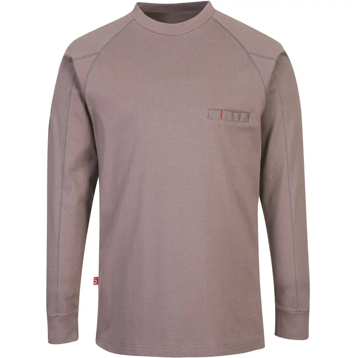 Portwest FR33 FR Antistatic Multinorm Langarmshirt – grau