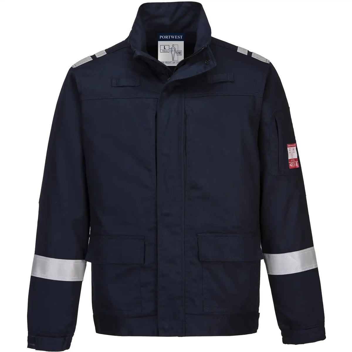 Portwest FR601 Bizflame Plus Multinorm Bundjacke – marine