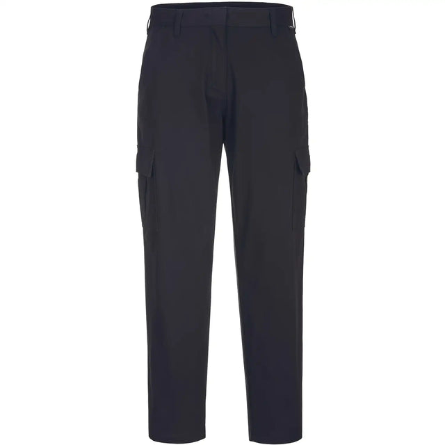 Portwest Damen S233 Cargohose – schwarz