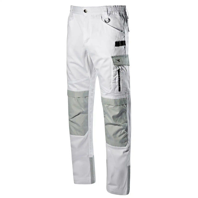 Diadora Easywork Light Performance Bundhose – weiß