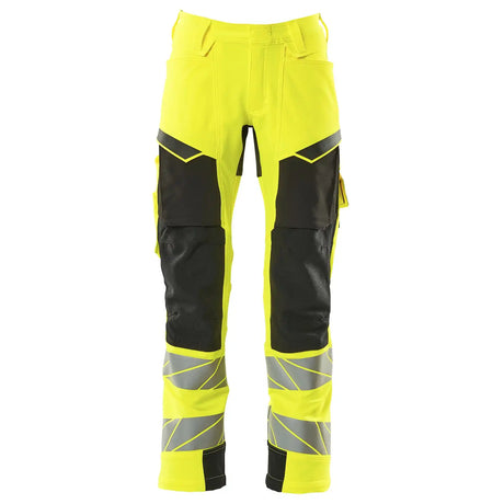 Mascot Kl.2 Accelerate Safe Warn Stretchbundhose 19079-511 – gelb/schwarz