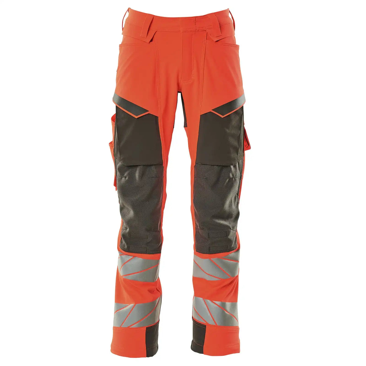 Mascot Kl.2 Accelerate Safe Warn Stretchbundhose 19079-511 – rot/dunkelanthrazit