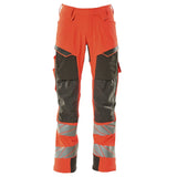 Mascot Kl.2 Accelerate Safe Warn Stretchbundhose 19079-511 – rot/dunkelanthrazit