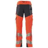 Mascot Kl.2 Accelerate Safe Warn Stretchbundhose 19079-511 – rot/schwarzblau